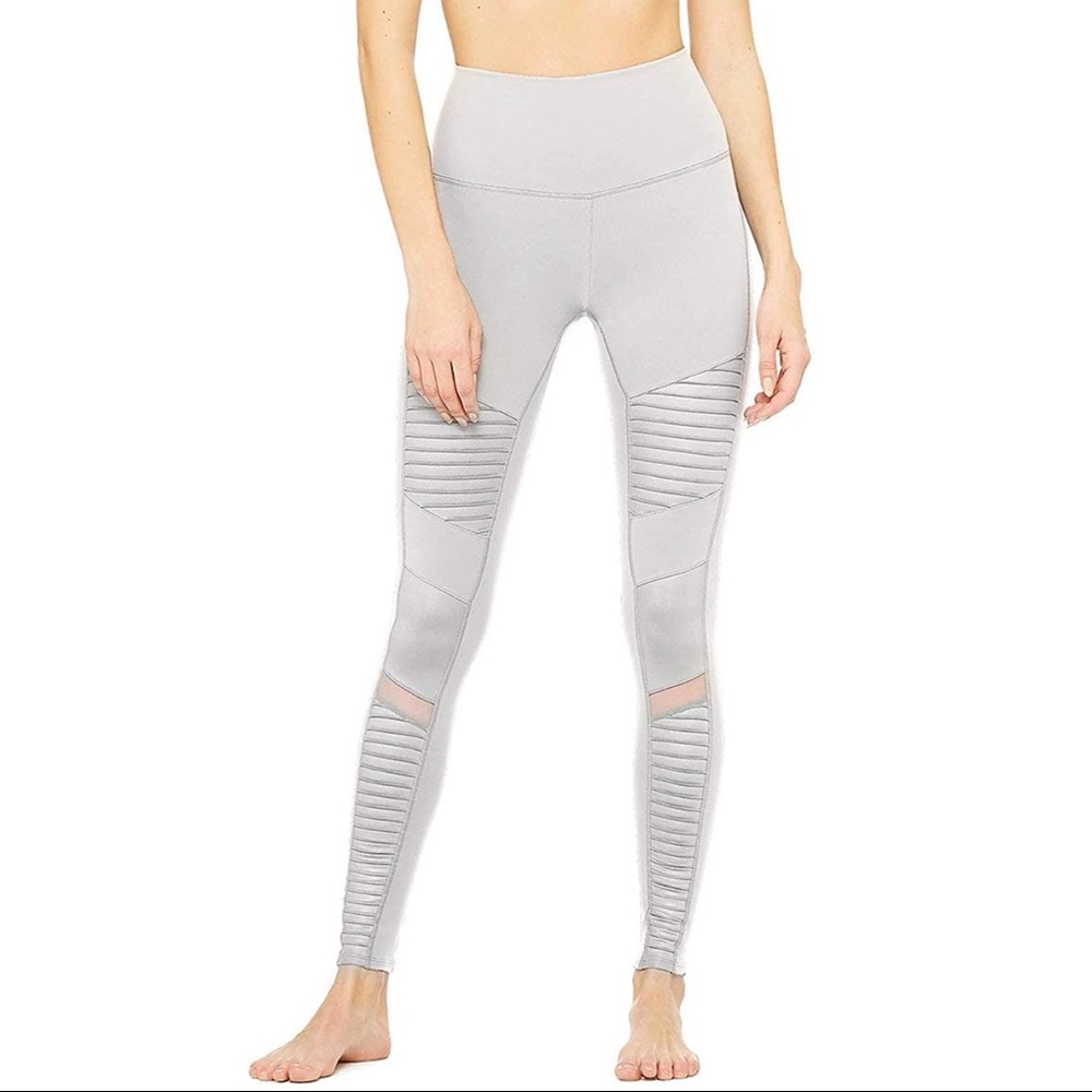 Light grey Alo yoga motto pants XS